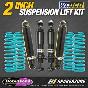 2" 50mm Foam Cell Lift Kit Shocks Dobinsons Coils for Nissan Pathfinder R51 - Picture 1 of 2