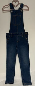 Overalls Jean  Girls Size 5T Preowned Crazy 8 - Picture 1 of 6