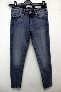 GUESS Los Angeles Jeans Größe 25/39 Frau Hose Blau Hose Keuchen Logo Frau - Bild 1 von 11