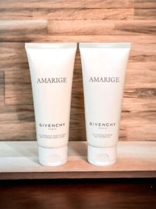 Givenchy Amarige 2.5 oz moisturizing body lotion & Silk Shower Gel