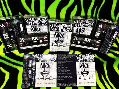 Haemorrhoids – Bog Standard Demo Cassette Tape UK Punk Dirt UK82 the expelled  - Image 1 of 4