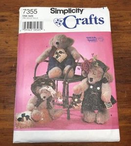 Osos de peluche y ropa Simplicity Crafts Pattern 7355 Dream Babies - Imagen 1 de 2