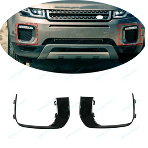 L&R Front Fog Driving Light Grill Cover Trim l For Range Rover Evoque 2012-2019 - Picture 1 of 6