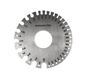 Wire and Sheet SWG British Standard 1 to 36 Gauge Jewelry Making Sizer Tool - Picture 1 of 2