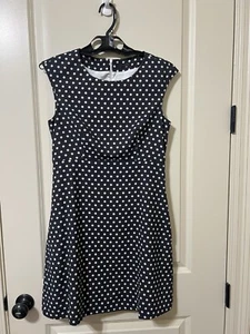 Peserico Dark Gray/White A-line Knee Lengt Size 8/44 Made in Italy - Picture 1 of 8