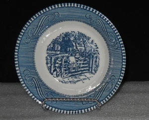Currier and Ives Berry / Dessert Bowl "Old Farm Gate" - Picture 1 of 3