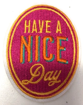 Patch Sew On Clothing Backpacks Hats Jackets CLASSIC WHITE FLOWER CRAFTS A370 - Image 1 of 3