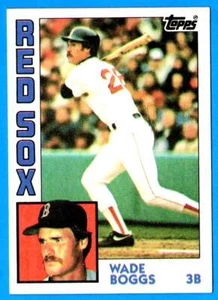 Topps Wade Boggs 1984 (ex-mt) Medias Rojas de Boston - Imagen 1 de 1