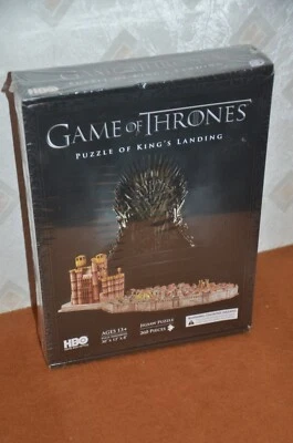 King's Landing 3D HBO Puzzle Game of Thrones 260 Pieces Factory Sealed - Image 1 of 4