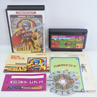 DEBIAS Jiku Yuden Namcot Famicom Nintendo 0401 fc - Image 1 of 4