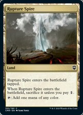Magic the Gathering (mtg): CRM: Rupture Spire - Foil