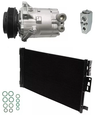 RYC Reman AC Compressor Kit With Condenser E069A Fits Saturn Ion 2.2L 2007 - Image 1 of 4