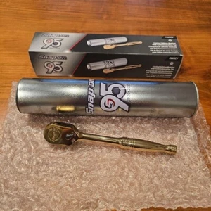 Rare! Snap On Tools Limited Edition Gold 95th Anniversary 3/8” Ratchet F80XCV - Picture 1 of 5