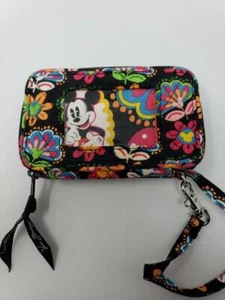 EUC Disney vera Bradley Midnight with Mickey Smartphone holder wristlet - Picture 1 of 3