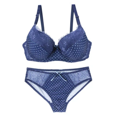 Mujeres Sexy Encaje Floral Lencería Ropa Interior Sujetador Acolchado Push Up Sujetador Se ↔ Foto 1 de 4