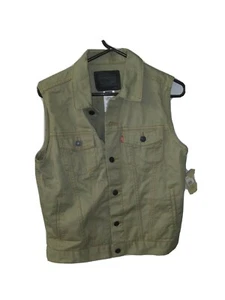Levis Trucker Vest Boys Size Large - Picture 1 of 3