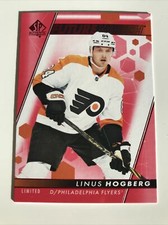 NHL Card,Linus Hogberg,Red Limited Future Watch,SP Authentic 2022-23,Flyers