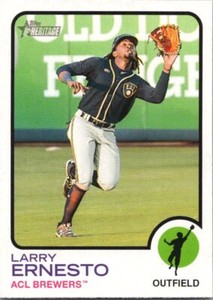2022 Topps Heritage Minor League #60 Larry Ernesto
