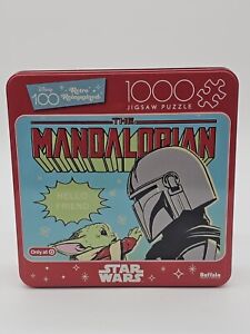 Star Wars Mandalorian Puzzle 1000pc. Disney Retro Reimagined BRAND NEW 