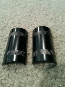 NEW  HANDLE BAR SHIMS FOR BICYCLES, 22.2MM TO 25.4MM BLACK - Picture 1 of 5