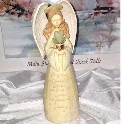 Estatuilla de ángel de las fundaciones Enesco estatua religiosa decoración del hogar diseñador escultura Foto 1 de 4