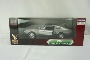 Caja 1/18 Road Signature 1968 Shelby GT 500KR Die Cast Metal Collection NUEVO - Imagen 1 de 8