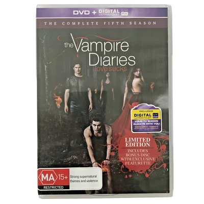 The Vampire Diaries: Season 5 - Limited Edition (DVD, 6-Disc Set, 2014) - Image 1 of 4