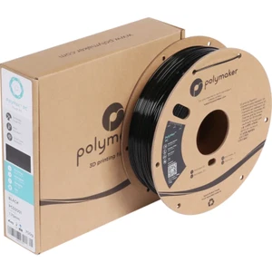 PolyMax PC Nero 1,75 mm | 750 g, Filamento per stampante 3D Polymaker, PC resistente, PC02001 - Foto 1 di 5