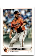 2022 Topps: Jorge Lopez Baseball Cards #552