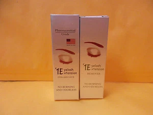 Number One #1 Eyelash Extension Eyelash Glue Adhesive 0.34 oz & Gel Remover 15ml - Picture 1 of 1