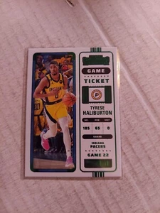 2022-23 Contenders Green #32 Tyese Haliburton - Picture 1 of 2