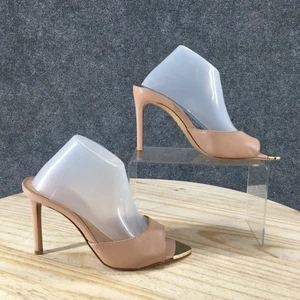 Sandalias INC International Concepts para mujer 5M Amra Slides beige imitación cuero NUEVAS - Imagen 1 de 19