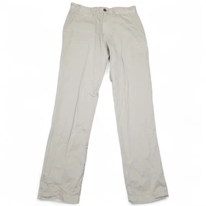 Vintage 1946 Military Twill Pants Mens 34x36 Washed Stoned Beaten Casual 40s 50s - Picture 1 of 20