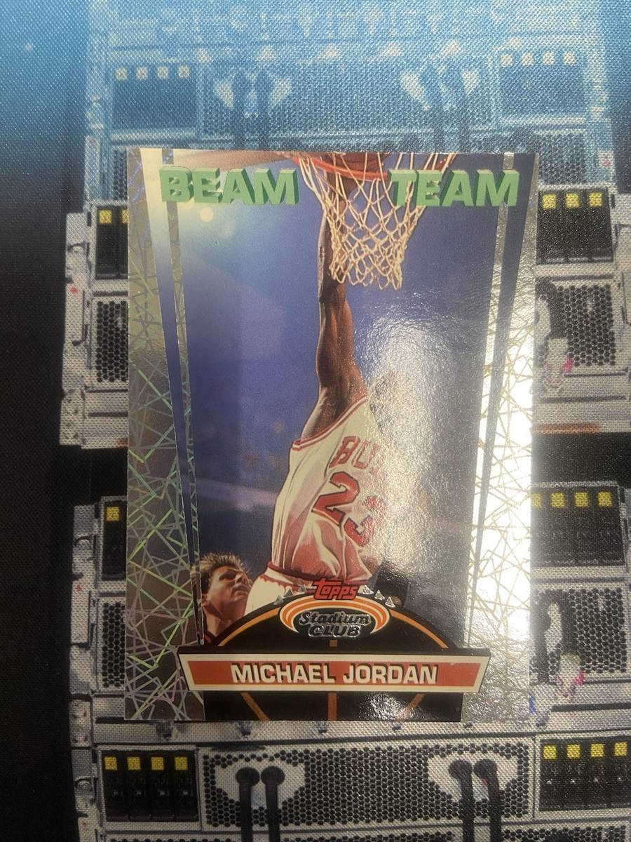 その他 1993 Topps Stadium Club BEAM TEAM Michael Jordan Beam Team for sale | eBay