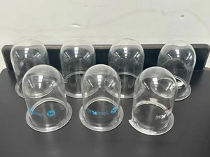 7X VanKel K1010 Kimax 33730 Clear 1L Glass Vessels for Tablet Dissolution System - Picture 1 of 7