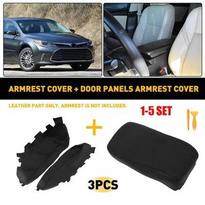 1-5set For Toyota Avalon 13-18 Console Lid Armrest Cover Door Armrest Covers US - Imagem 1 de 4