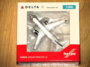 herpa Wings 532952 - Delta Air Lines - Airbus A220-100 - 1:500 - Nuevo + embalaje original - Imagen 1 de 2