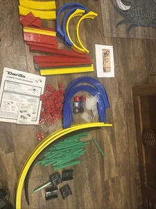 Vintage DARDA Competition Speedway  With 3 Cars With Instructions - Picture 1 of 11