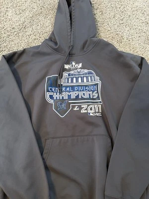 Milwaukee Brewers 2011 NL Central Champions Hoodie Sweatshirt Men’s Large - Image 1 of 4
