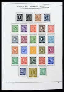 GERMANY BDR 1945-1974 Bund in Schaubek Album w/ Signed Stamp Collection - Picture 1 of 12