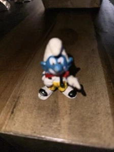 Clown Smurf Vintage Figure PVC Toy 1978 Figurine Schleich Peyo 20033 - Picture 1 of 3