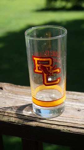 Vintage Boston College Golden Eagles Pint Glass Cover