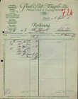 MGELN Bez. Dresden, Rechnung 1916, AG fr Luxus-Papier-Fabrikation Paul S