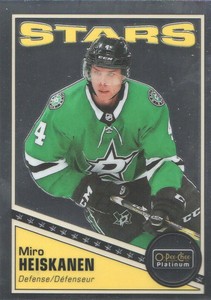 2019-20 O-Pee-Chee Platinum Hockey Retro #R-43 Miro Heiskanen