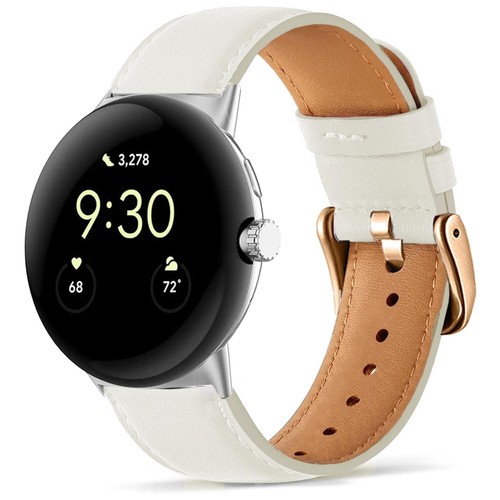 VETEMENTS Bracelet en Cuir Véritable Compatible avec Google Pixel Watch 1 2 et 3 41mm