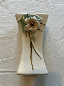 McCoy Blossom Time Tapered Vase, 6.25” - Picture 1 of 11
