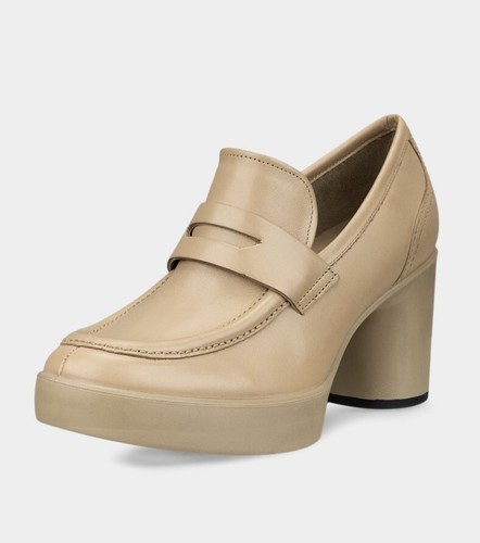 ECCO mocassini donna forma scolpita con plateau taglia 9 9 5 al dettaglio $180 00