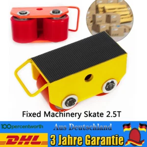 2500kg Transportfahrwerk Schwerlastrollen Panzerrollen Fahrwerk Rollen Roller - Bild 1 von 36