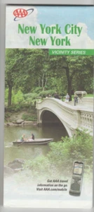 New York City New York AAA Vicinity Series Folded Map 2012 Edition - Imagen 1 de 4