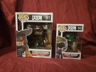 Funko POP! Games DOOM Lot Of 2 Cyberdemon #91 Space Marine w/ Shotgun #90